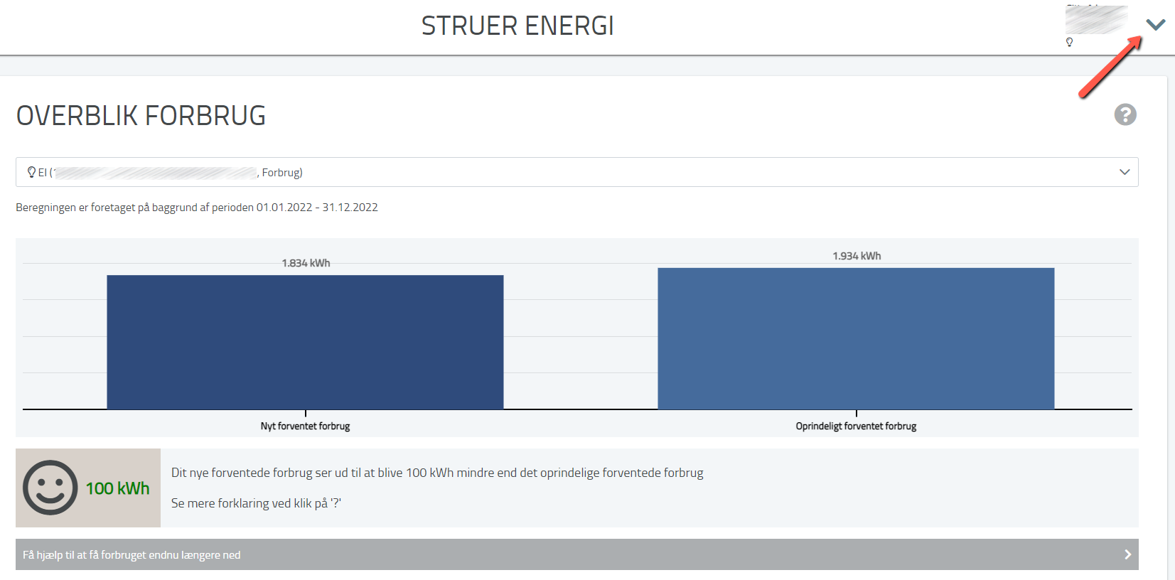 Skift adresser Min Forsyning